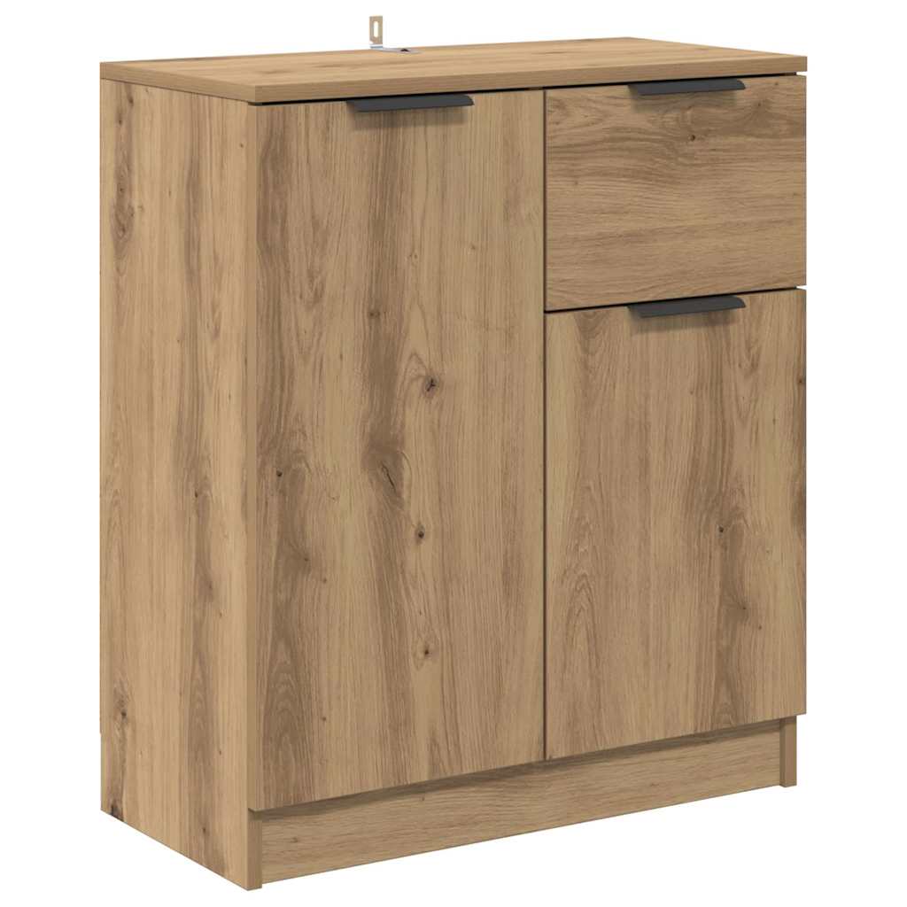 Dressoir met lade Artisan Eiken 60 x 30 x 70 cm Bewerkt hout
