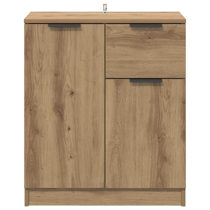 Dressoir met lade Artisan Eiken 60 x 30 x 70 cm Bewerkt hout