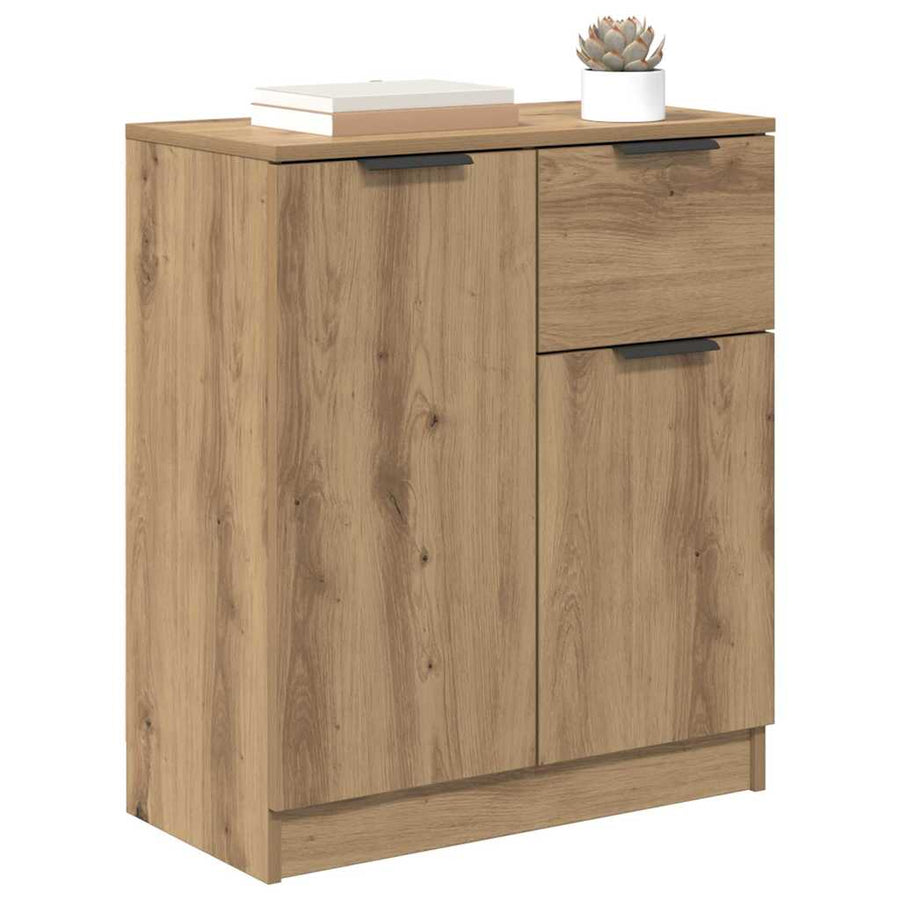 Dressoir met lade Artisan Eiken 60 x 30 x 70 cm Bewerkt hout