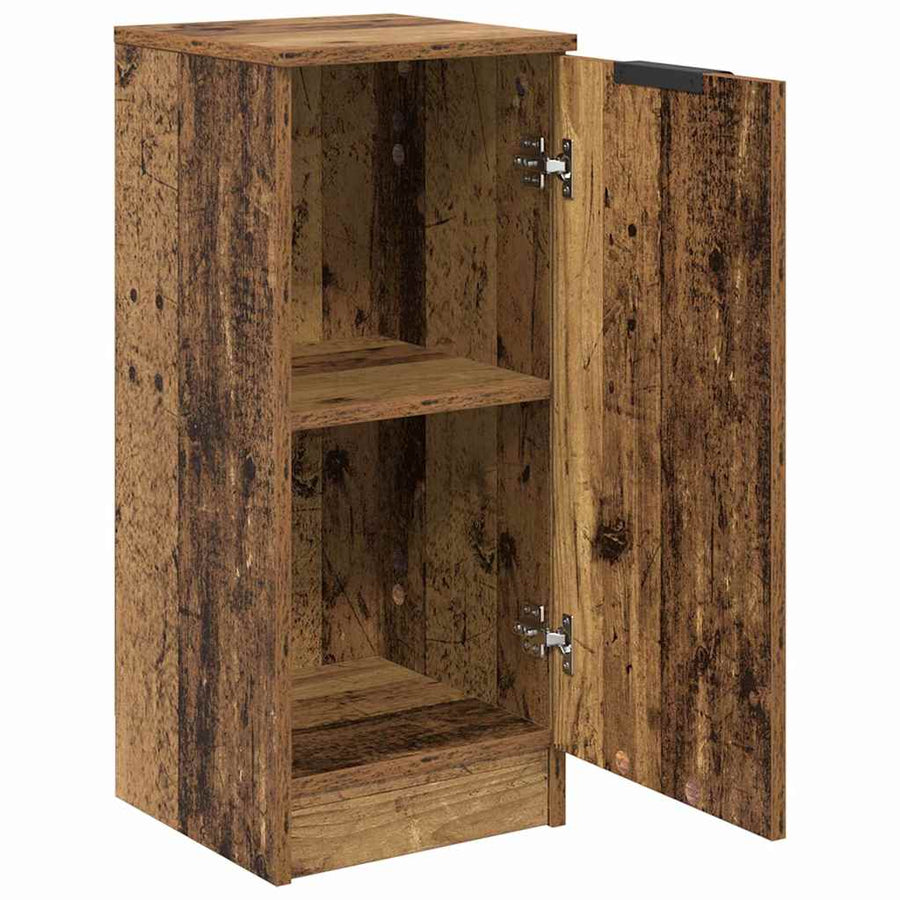 Dressoir Oudhout 30 x 30 x 70 cm Bewerkt hout