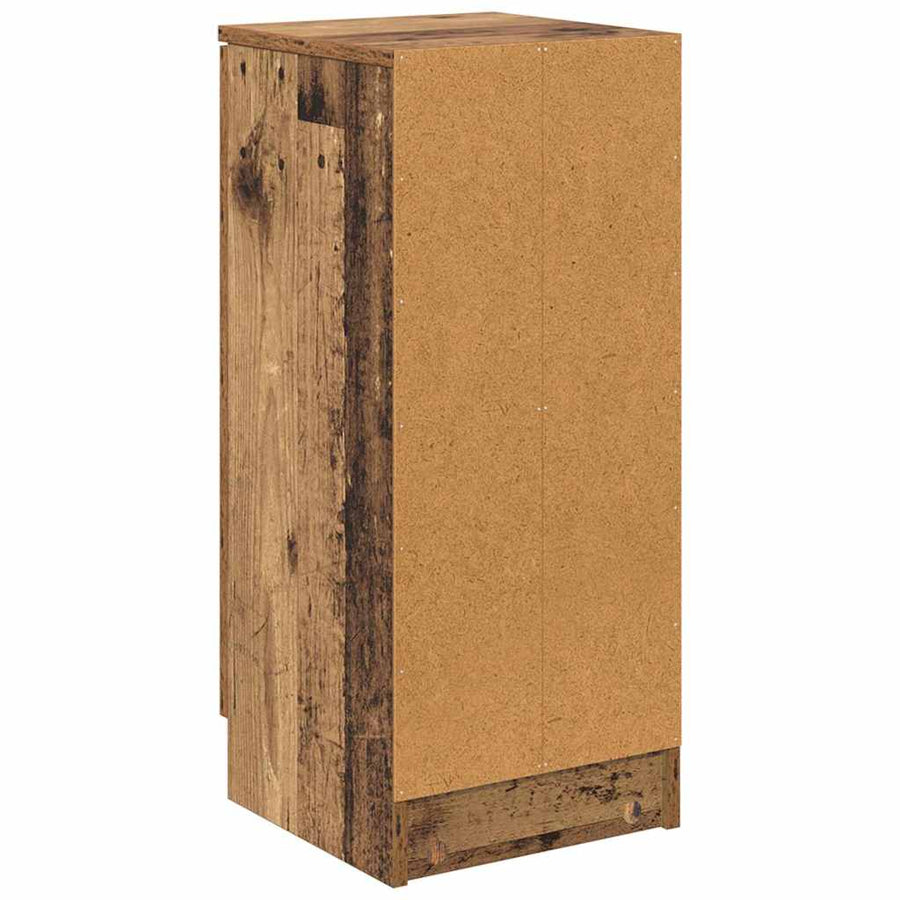 Dressoir Oudhout 30 x 30 x 70 cm Bewerkt hout