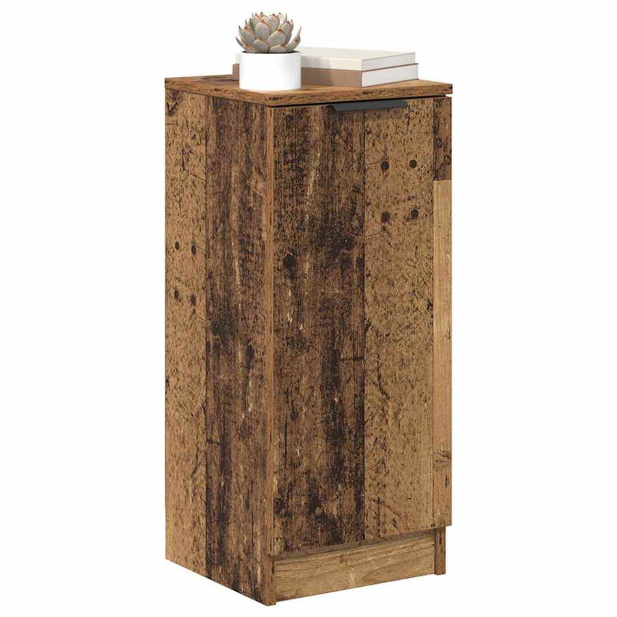Dressoir Oudhout 30 x 30 x 70 cm Bewerkt hout