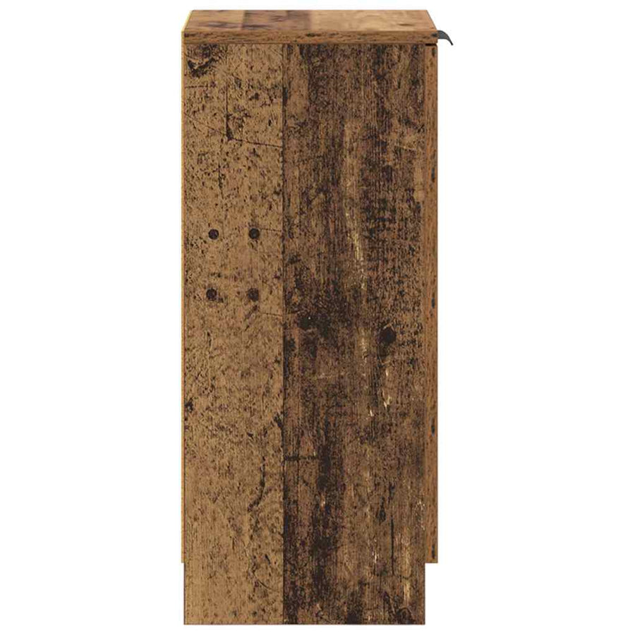 Dressoir Oudhout 30 x 30 x 70 cm Bewerkt hout