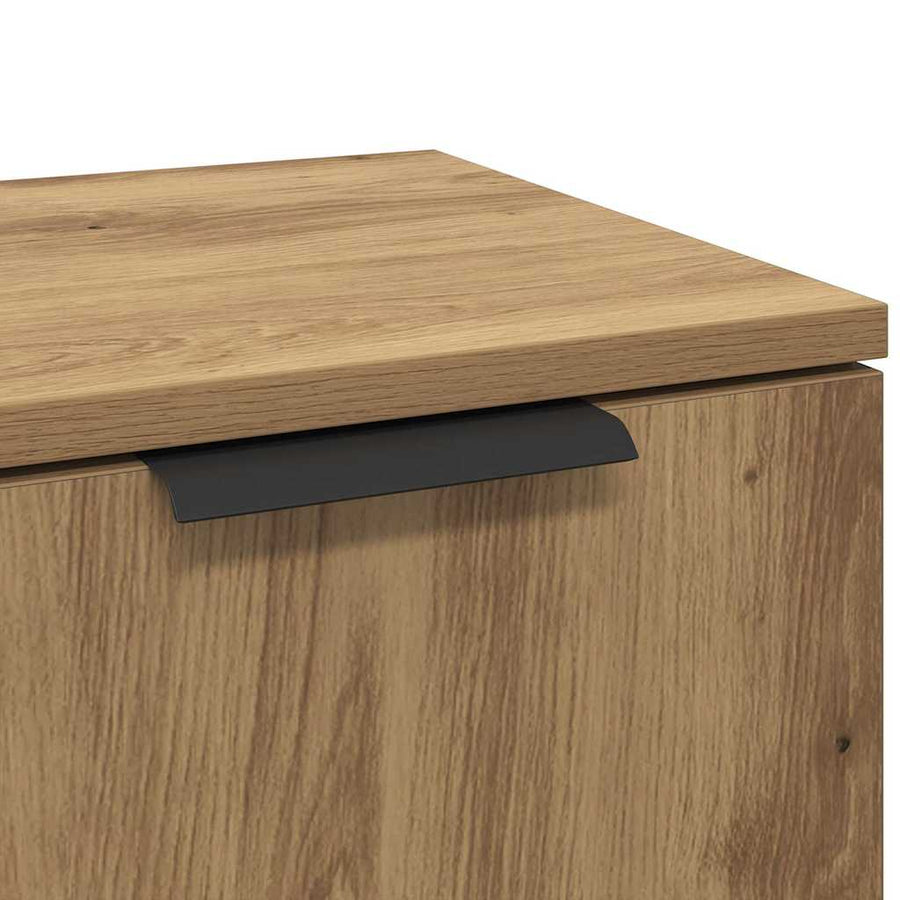 Dressoir Artisan Eiken 30 x 30 x 70 cm Bewerkt hout