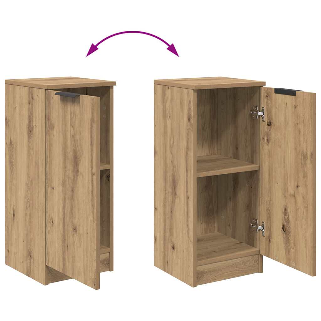 Dressoir Artisan Eiken 30 x 30 x 70 cm Bewerkt hout