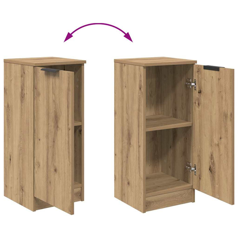 Dressoir Artisan Eiken 30 x 30 x 70 cm Bewerkt hout