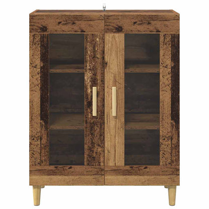 Dressoir Oud Hout 69,5 x 34 x 90 cm Bewerkt hout