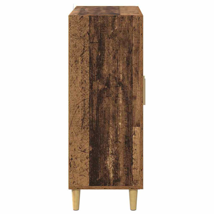 Dressoir Oud Hout 69,5 x 34 x 90 cm Bewerkt hout