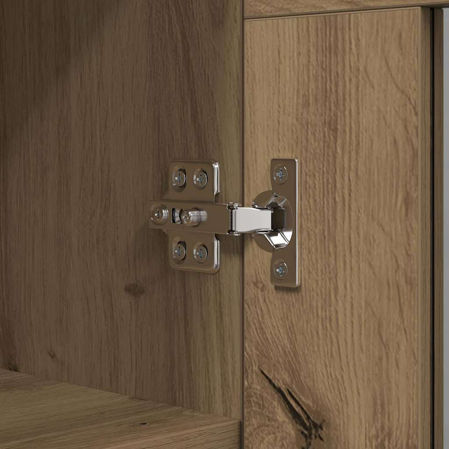 Dressoir Artisan Eiken 69,5 x 34 x 90 cm Bewerkt hout