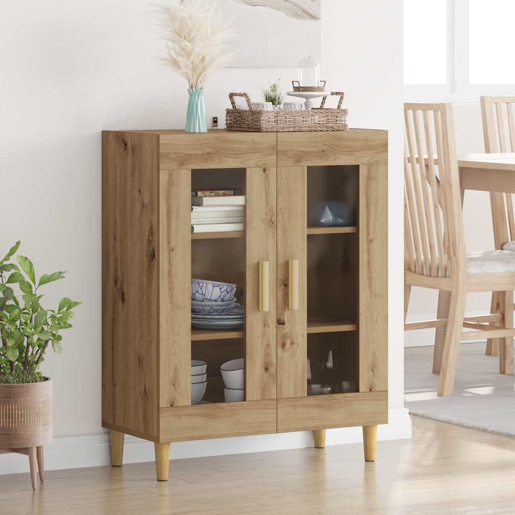 Dressoir Artisan Eiken 69,5 x 34 x 90 cm Bewerkt hout