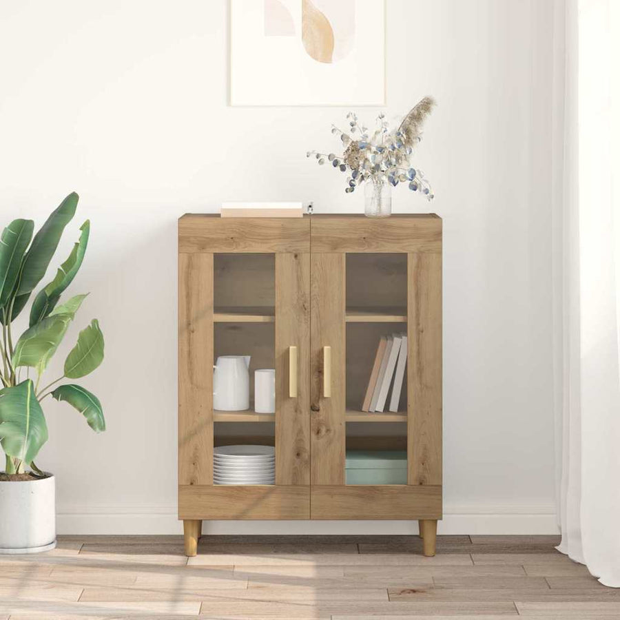 Dressoir Artisan Eiken 69,5 x 34 x 90 cm Bewerkt hout