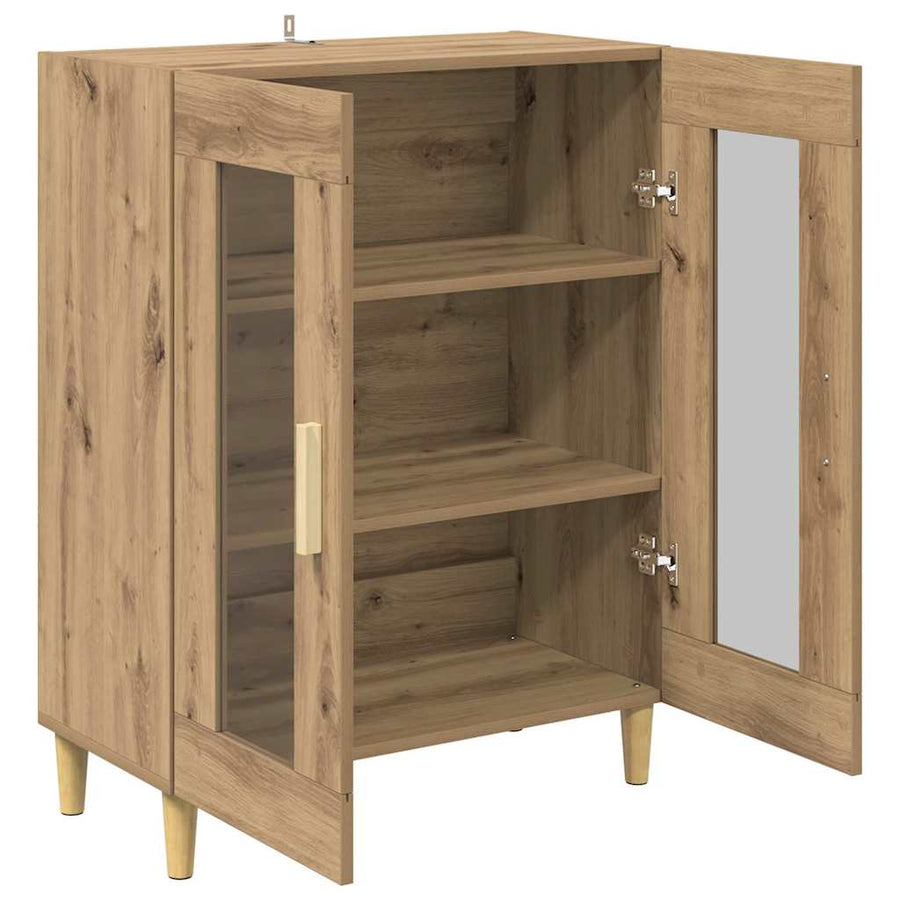 Dressoir Artisan Eiken 69,5 x 34 x 90 cm Bewerkt hout