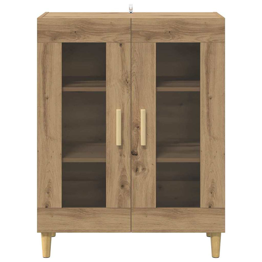 Dressoir Artisan Eiken 69,5 x 34 x 90 cm Bewerkt hout