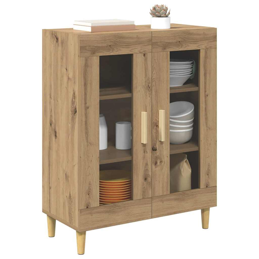 Dressoir Artisan Eiken 69,5 x 34 x 90 cm Bewerkt hout