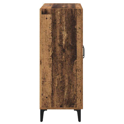 Dressoir Oud Hout 69,5 x 34 x 90 cm Gemonteerd hout en ijzer