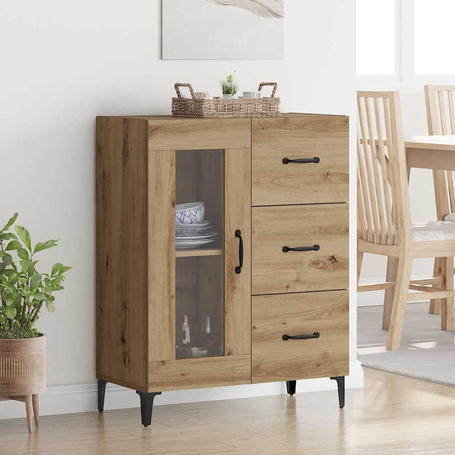 Dressoir met lade Artisan Eiken 69,5 x 34 x 90 cm