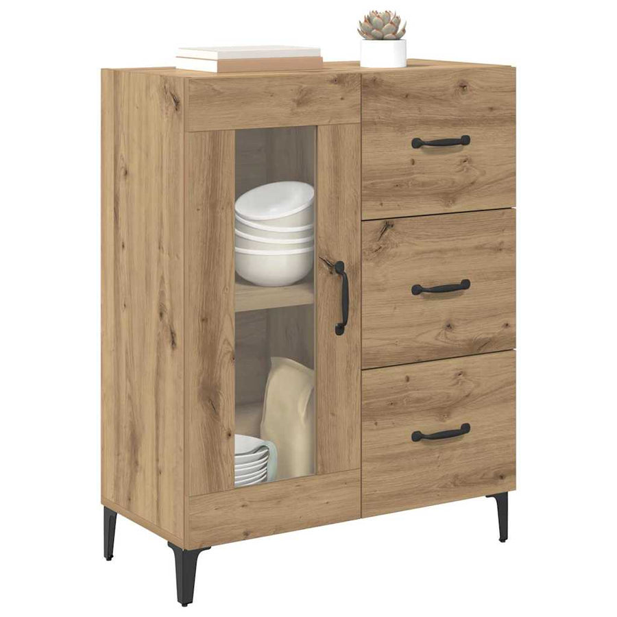 Dressoir met lade Artisan Eiken 69,5 x 34 x 90 cm