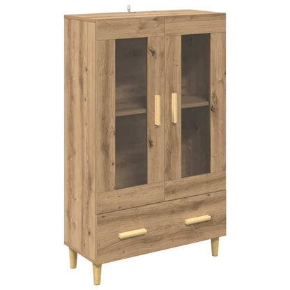 Highboard met lade Artisan Eiken 70 x 31 x 115 cm Bewerkt hout