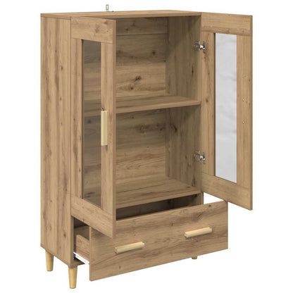 Highboard met lade Artisan Eiken 70 x 31 x 115 cm Bewerkt hout