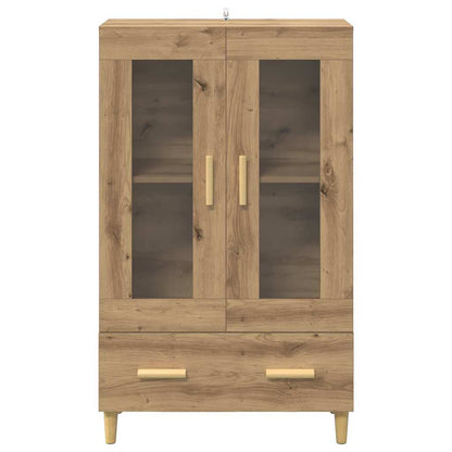 Highboard met lade Artisan Eiken 70 x 31 x 115 cm Bewerkt hout