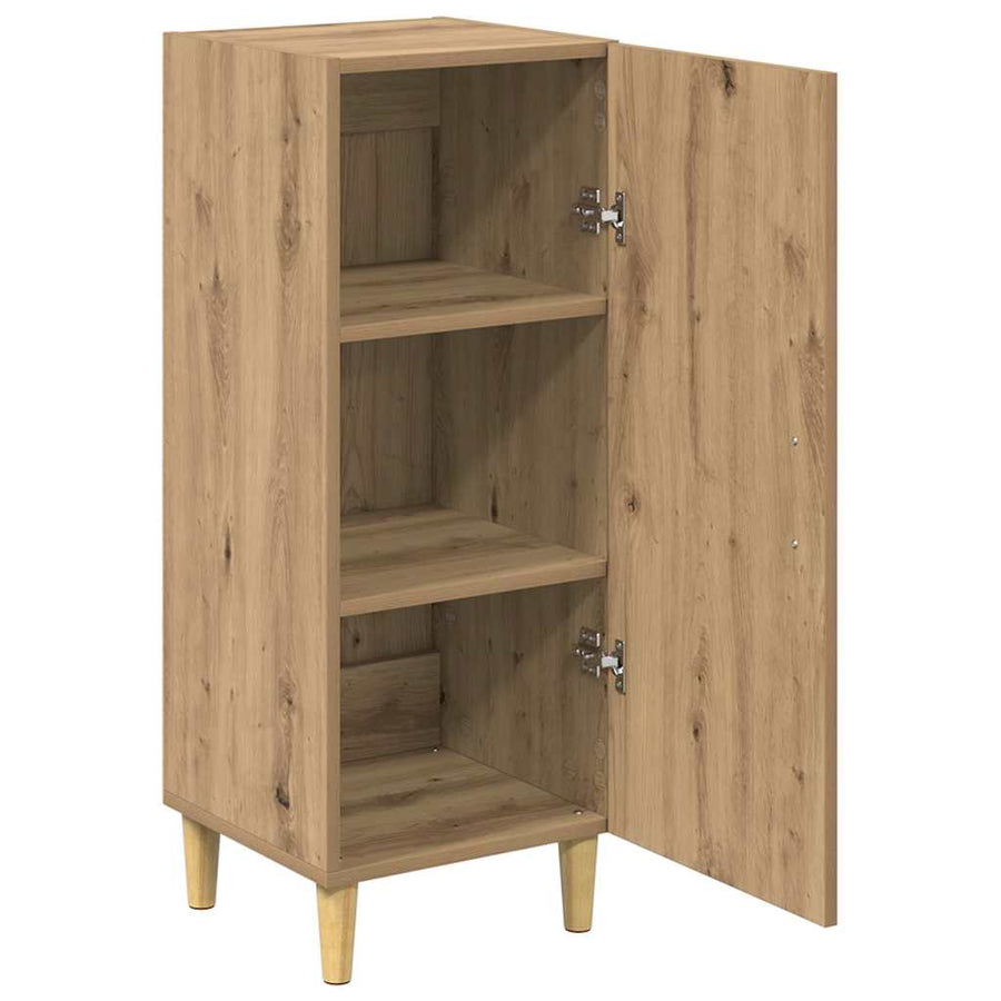 Dressoir Artisan Eiken 34,5 x 34 x 90 cm Bewerkt hout