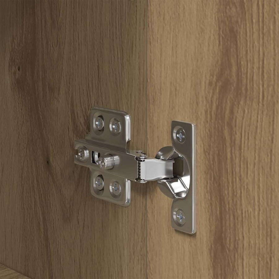 Dressoir Artisan Eiken 34,5 x 34 x 90 cm Bewerkt hout