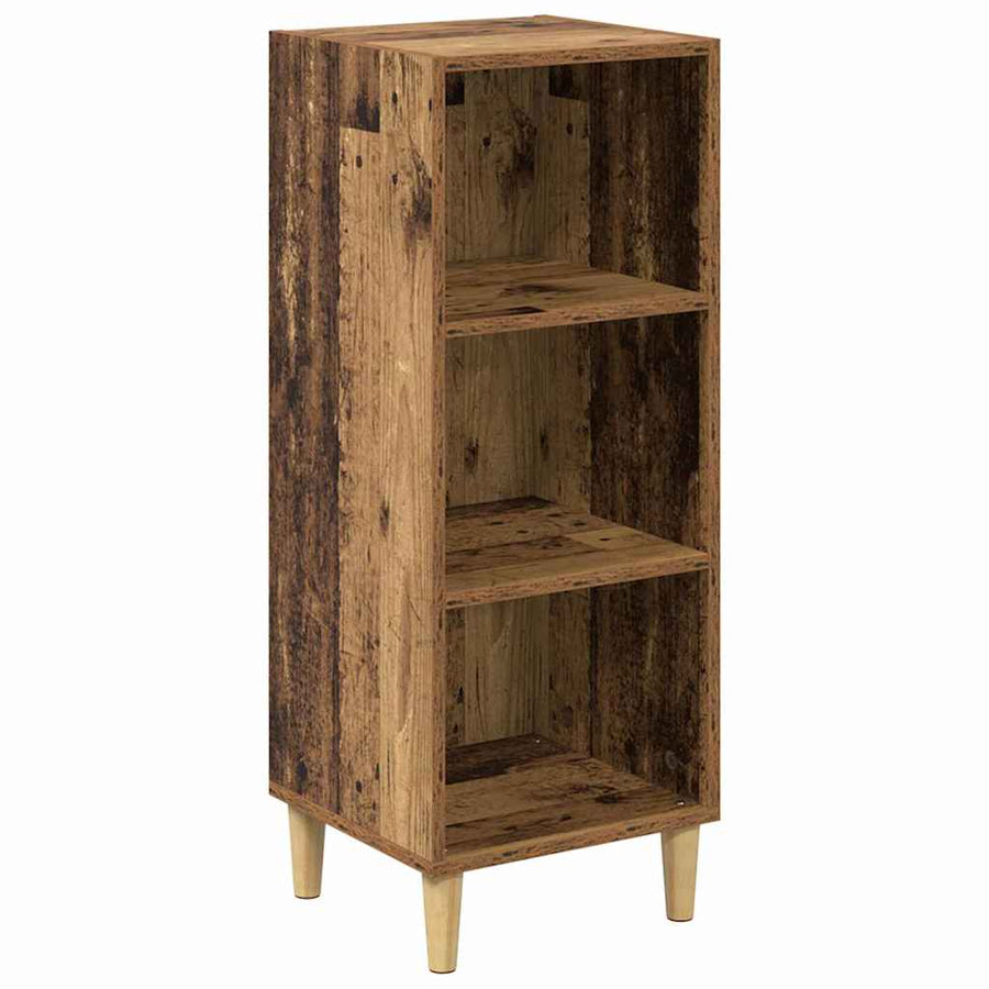 Dressoir Oudhout 34,5 x 32,5 x 90 cm Bewerkt hout