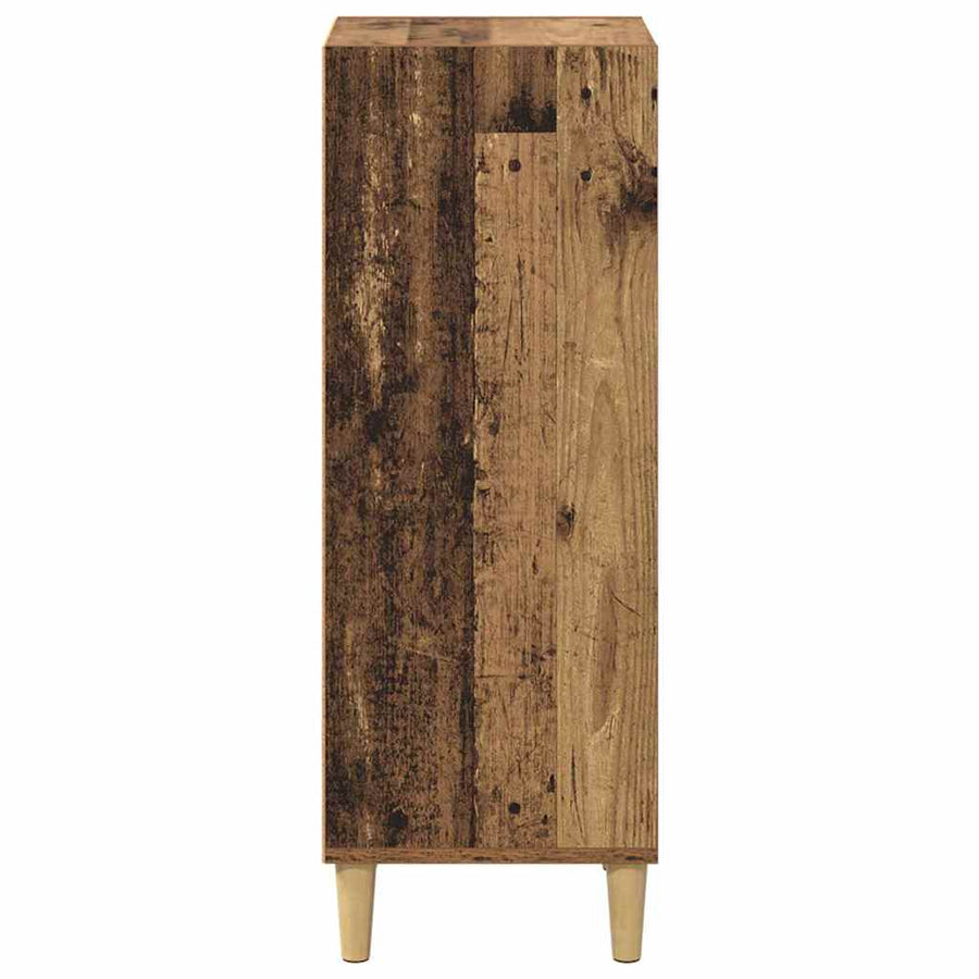 Dressoir Oudhout 34,5 x 32,5 x 90 cm Bewerkt hout