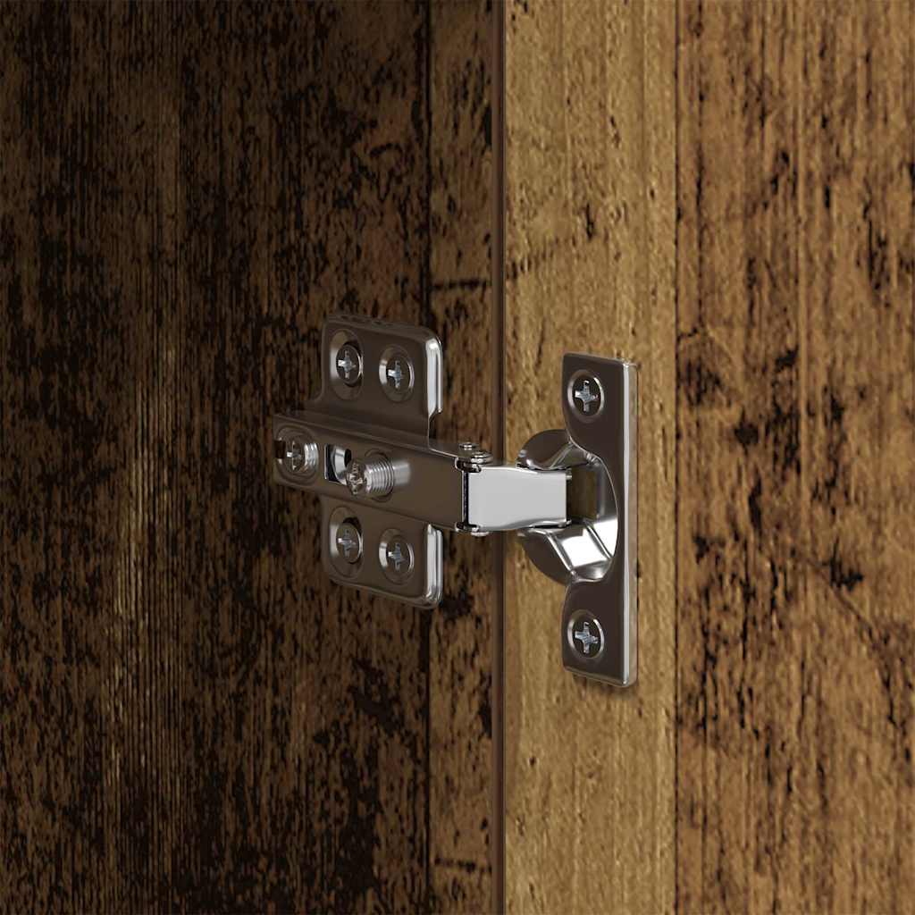 Dressoir Oudhout 34.5 x 32.5 x 90 cm Bewerkt hout