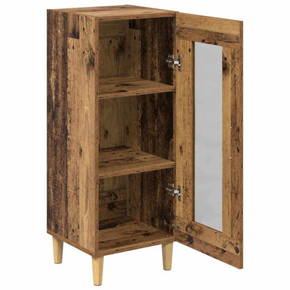 Dressoir Oudhout 34.5 x 32.5 x 90 cm Bewerkt hout