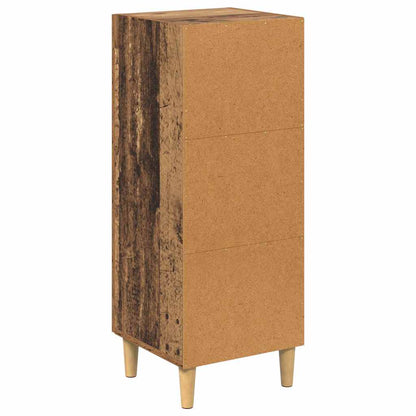 Dressoir Oudhout 34.5 x 32.5 x 90 cm Bewerkt hout