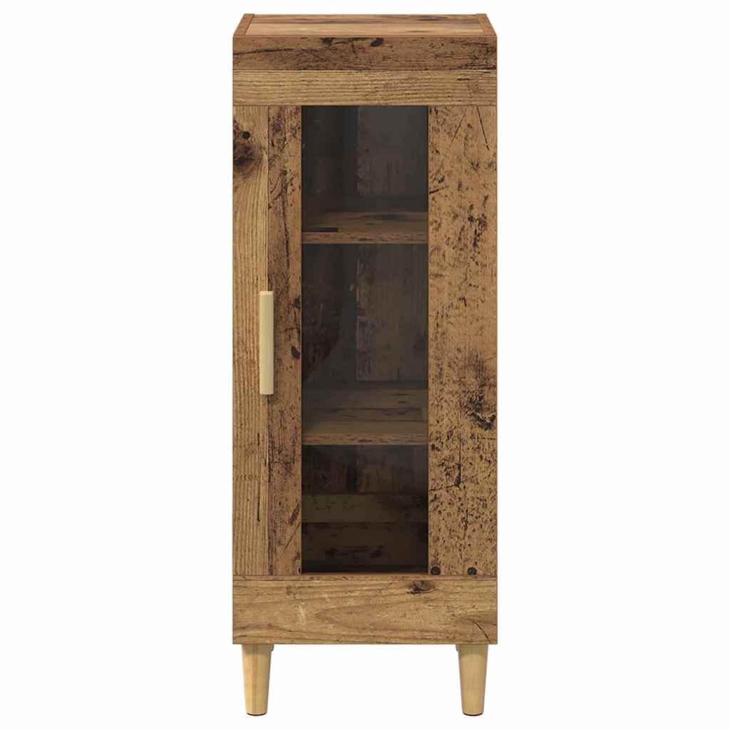 Dressoir Oudhout 34.5 x 32.5 x 90 cm Bewerkt hout