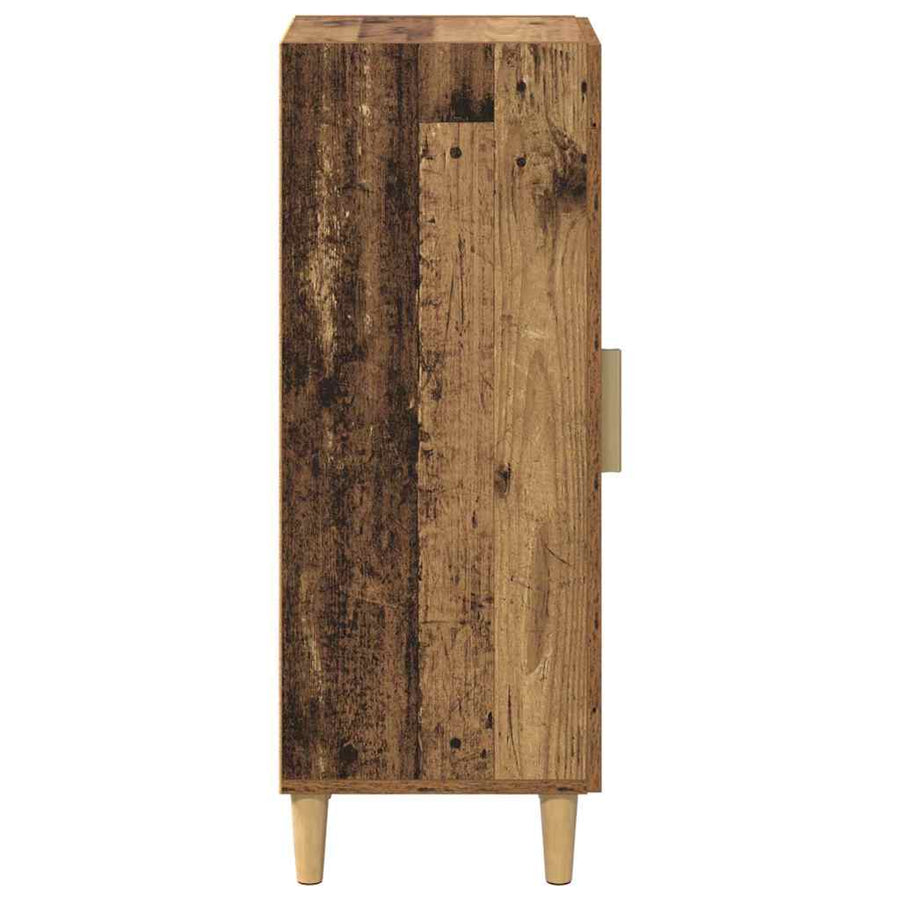 Dressoir Oudhout 34.5 x 32.5 x 90 cm Bewerkt hout