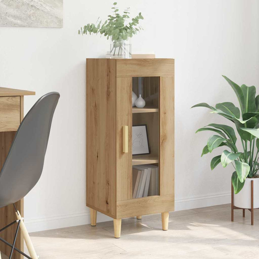 Dressoir Artisan Eiken 34.5 x 32.5 x 90 cm Bewerkt hout