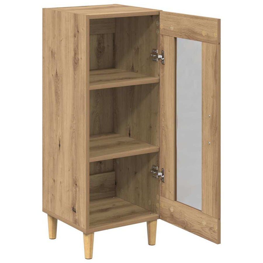 Dressoir Artisan Eiken 34.5 x 32.5 x 90 cm Bewerkt hout