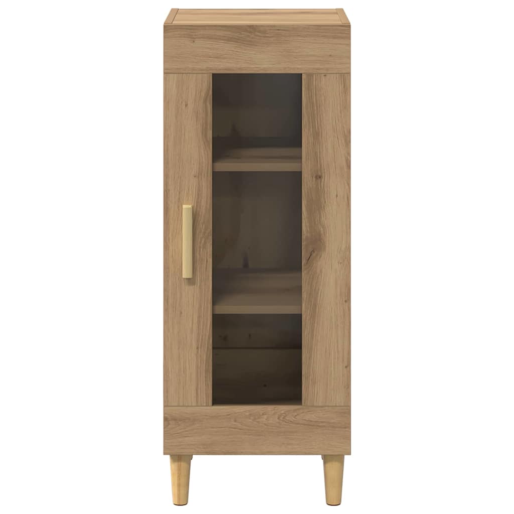 Dressoir Artisan Eiken 34.5 x 32.5 x 90 cm Bewerkt hout