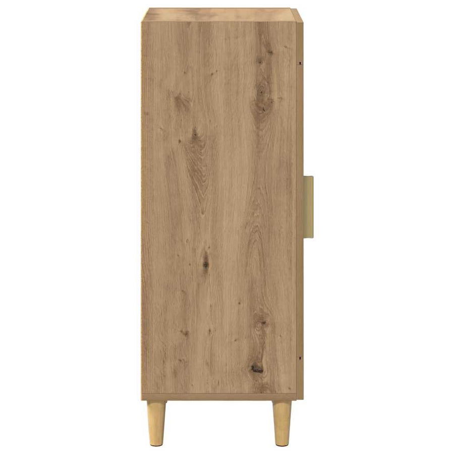 Dressoir Artisan Eiken 34.5 x 32.5 x 90 cm Bewerkt hout