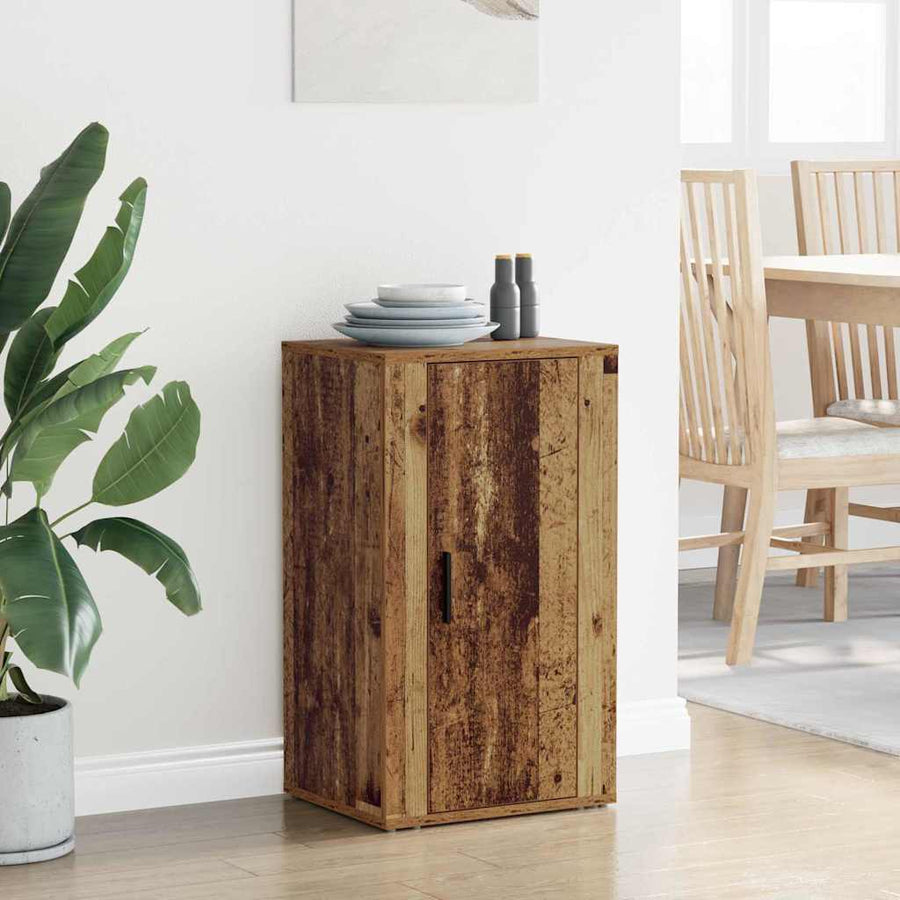 Dressoir Oudhout 40 x 33 x 70 cm Bewerkt hout