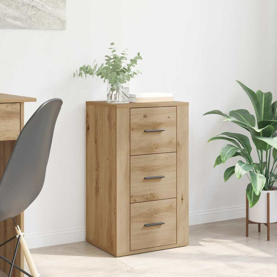 Dressoir met lade Artisan Eiken 40 x 33 x 70 cm Bewerkt hout