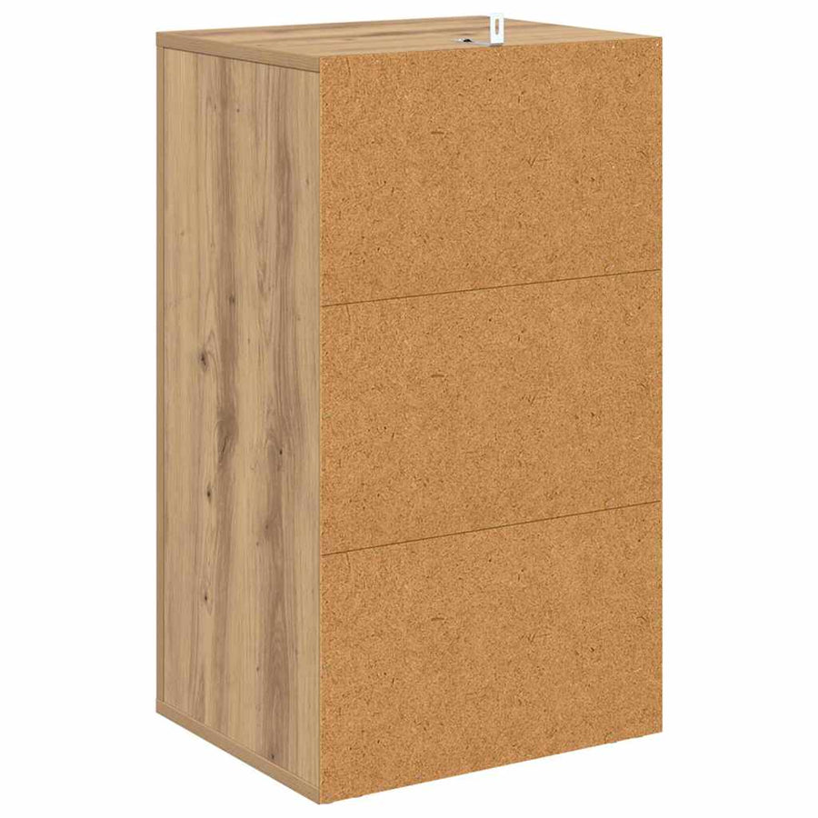 Dressoir met lade Artisan Eiken 40 x 33 x 70 cm Bewerkt hout