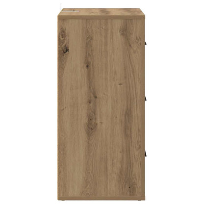 Dressoir met lade Artisan Eiken 40 x 33 x 70 cm Bewerkt hout