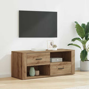 TV-kast 100x35x40 cm Artisan Eiken bewerkt hout