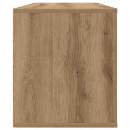 TV-kast met lade Artisan Eiken 100 x 35 x 40 cm Bewerkt hout