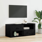 Tv-kast zwart eiken 100x35x40 cm met lade