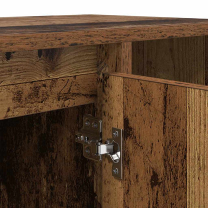 TV-kast Oud Hout 100 x 35 x 55 cm Bewerkt hout