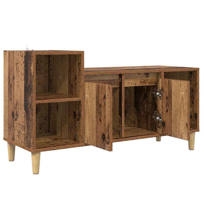 TV-kast Oud Hout 100 x 35 x 55 cm Bewerkt hout
