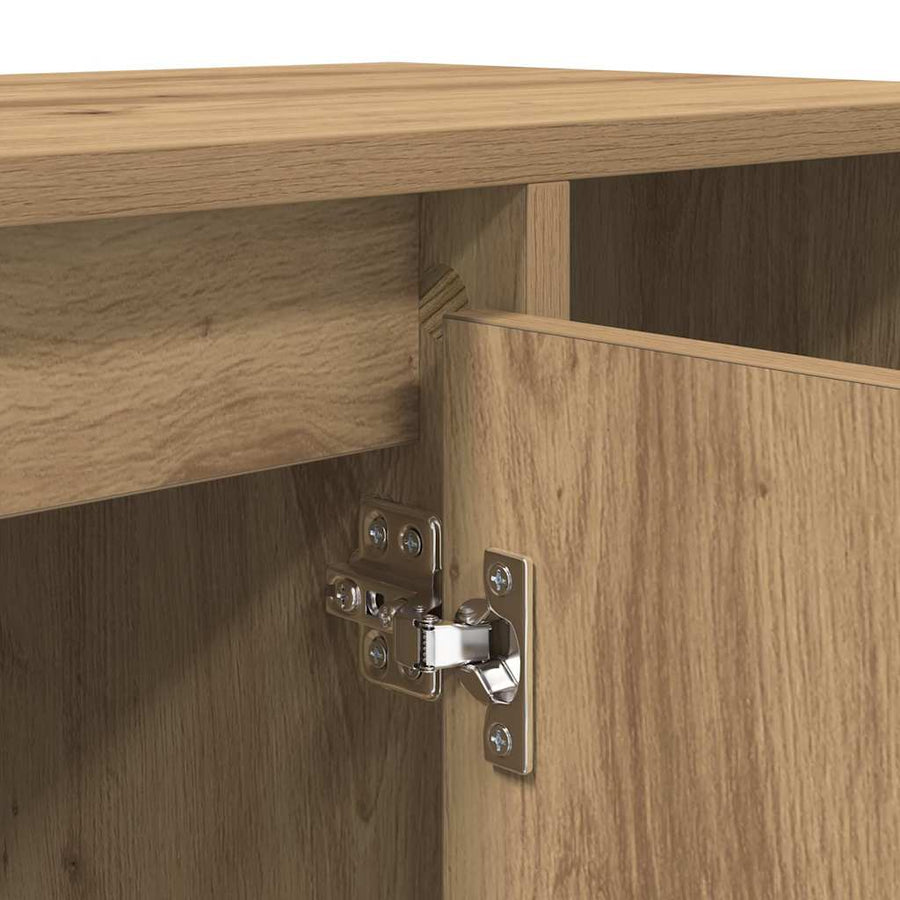 TV-kast Artisan Eiken 100 x 35 x 55 cm Bewerkt hout