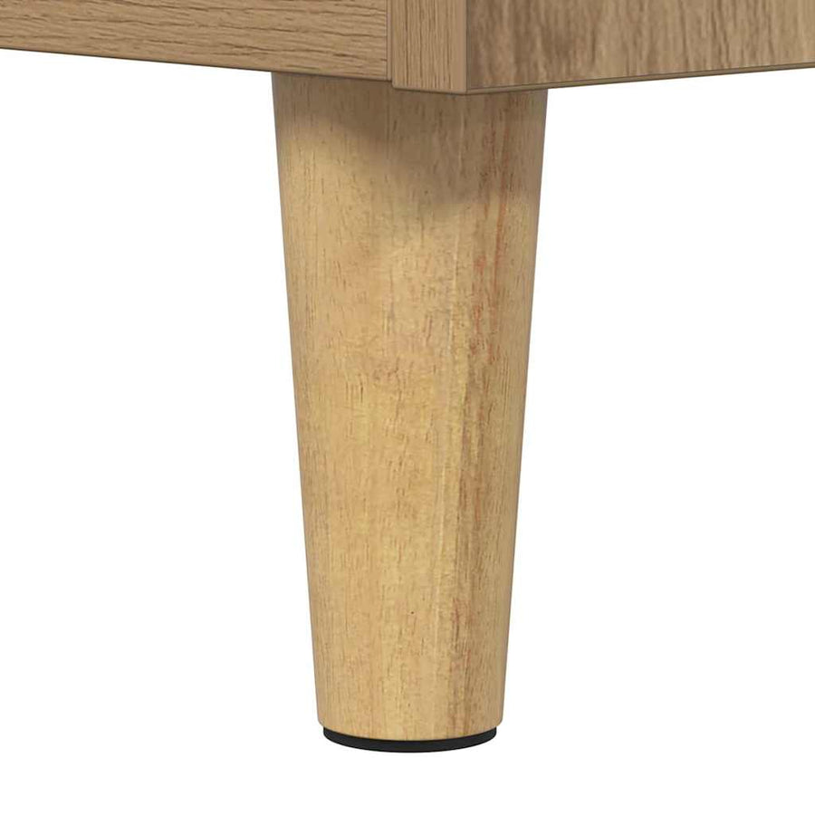 TV-kast Artisan Eiken 100 x 35 x 55 cm Bewerkt hout