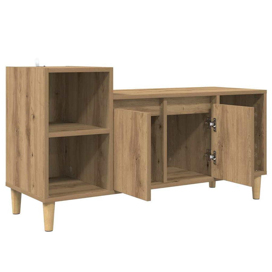 TV-kast Artisan Eiken 100 x 35 x 55 cm Bewerkt hout
