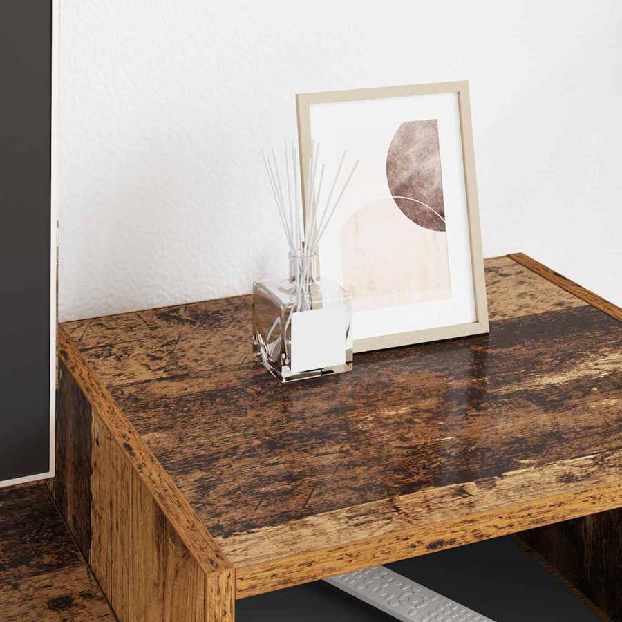TV-kast Oud Hout 160 x 35 x 55 cm Bewerkt hout